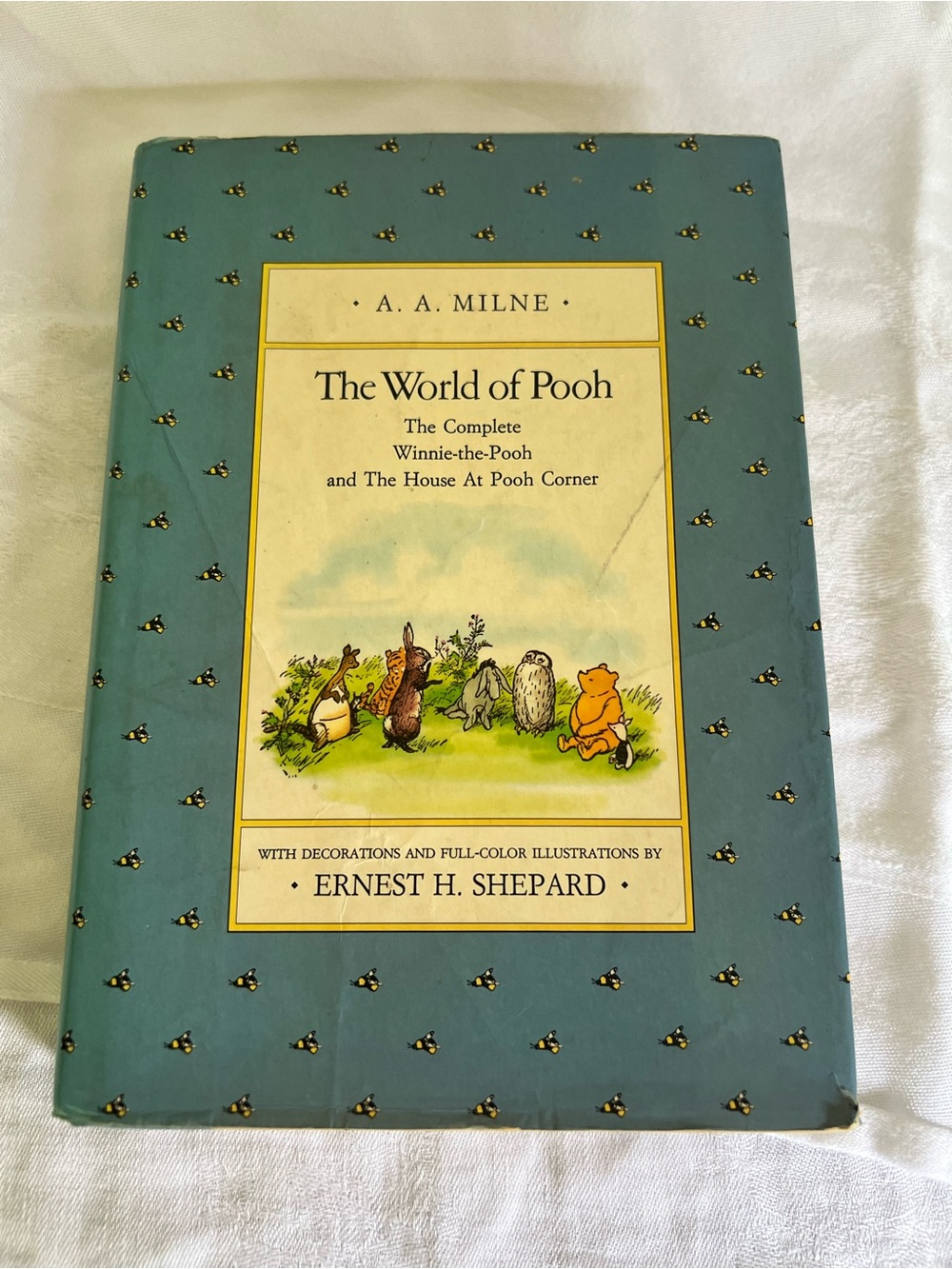The World of Pooh Hardcover Book - Blue